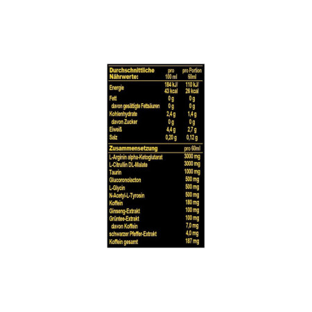 IronMaxx Upper Shot Zero 60ml Shot