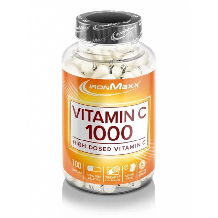 IronMaxx Vitamin C 1000 100 kaps.