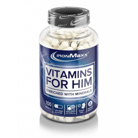 IronMaxx Vitamins for Him 100 kaps.