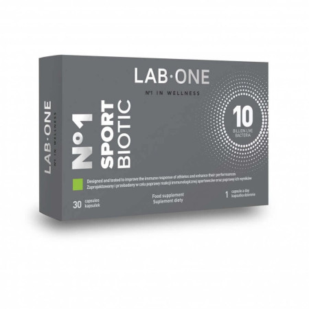 LAB ONE Nr1 SportBiotic 30 kaps.