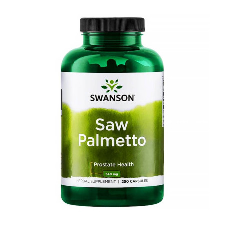 Swanson Saw Palmetto 540mg ( Palma Sabałowa ) 250 kaps.