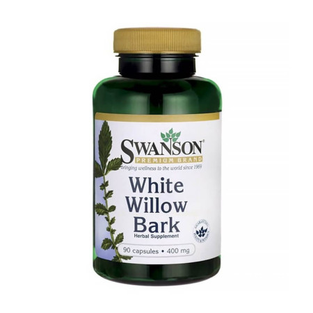 Swanson White Willow Bark 400mg 90 kaps.