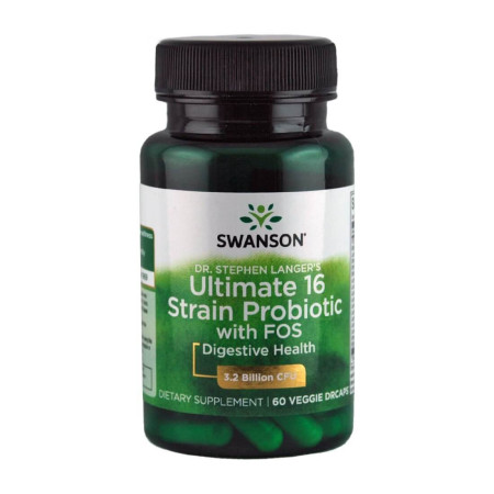 Swanson Ultimate 16 Strain Probiotic 60 kaps.