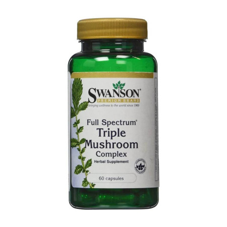 Swanson Triple Mushroom Complex 60 kaps.