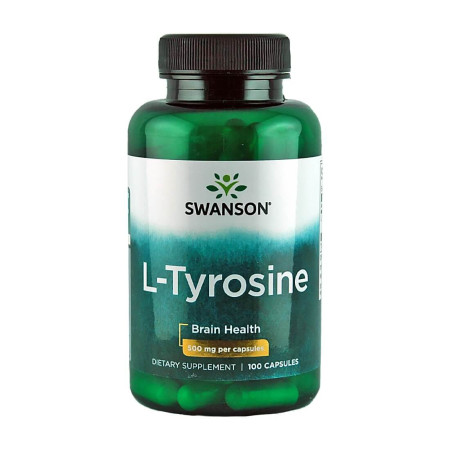 Swanson L-Tyrosine 500mg 100 kap.