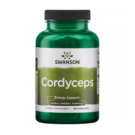 Swanson Cordyceps 600mg 120 kaps.