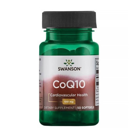 Swanson CoQ10 100mg 50 softgels