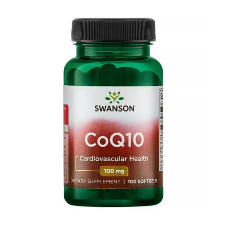 Swanson CoQ10 100mg 100 softgels