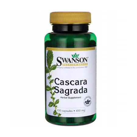 Swanson Cascara Sagrada 450mg 100 kaps.