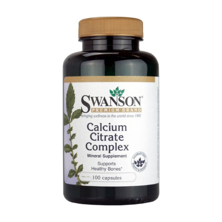 Swanson Calcium Citrate Complex 100 kaps.