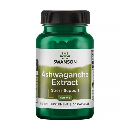 Swanson Ashwagandha Extract 450mg 60 kaps.