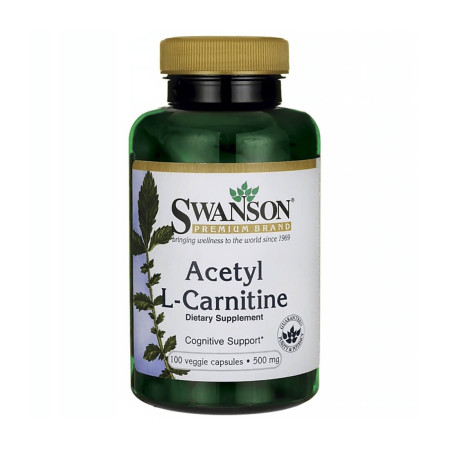 Swanson Acetyl L-Karnityna 100 kaps.