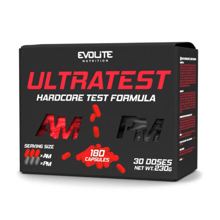 Evolite Ultra Test Hardcore Test Formula 180 kaps.