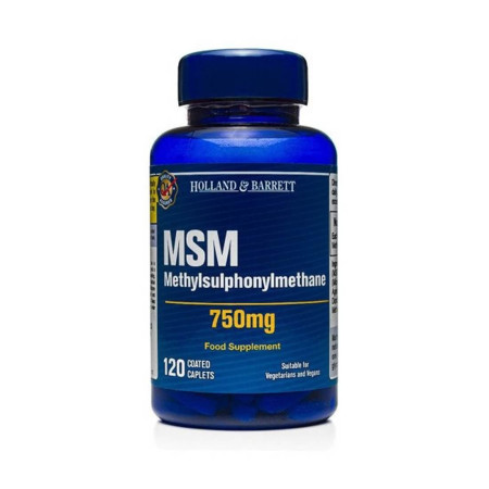 Holland & Barrett MSM 750 mg 120 kapl.