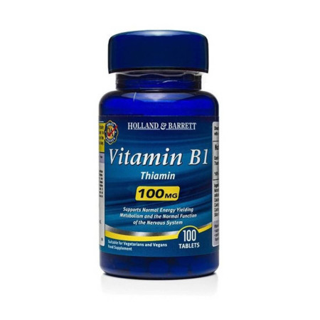 Holland & Barrett Witamina B1 100 mg 100 tabl.