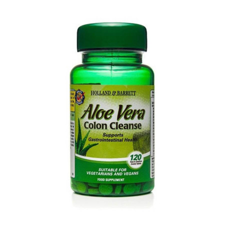 Holland & Barrett Aloe Vera Oczyszczanie Jelit 330 mg 120 tabl.