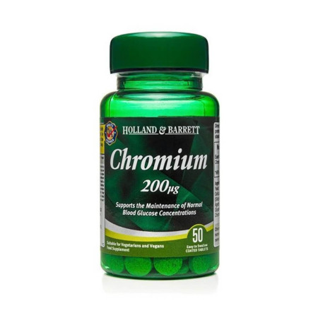 Holland & Barrett Chrom 200ug 50 tabl.