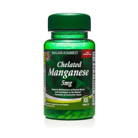 Holland & Barrett Mangan Chelat 5 mg 100 tabl.