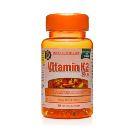 Holland & Barrett Witamina K2 50 ug  30 kaps.