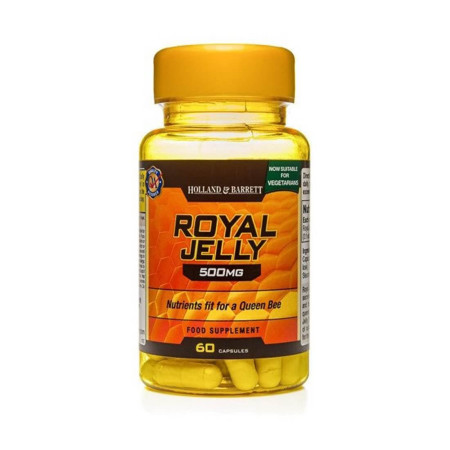 Holland & Barrett Mleczko Pszczele 500 mg  60 kaps.