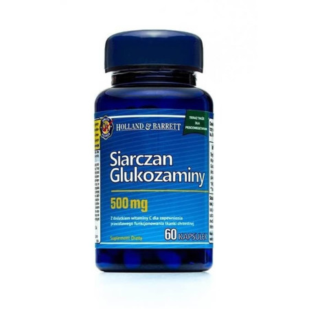 Holland & Barrett Siarczan Glukozaminy  500mg 60 kaps.