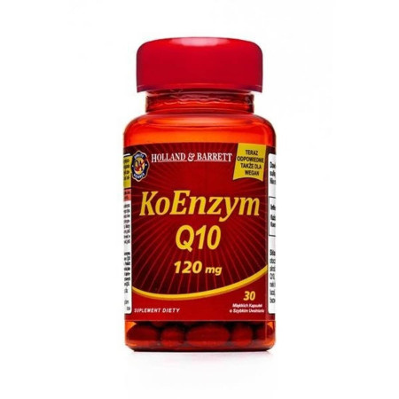 Holland & Barrett Koenzym Q-10 120mg 30 kaps.