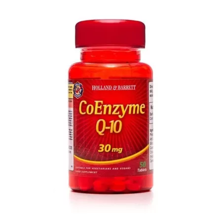 Holland & Barrett Koenzym Q10 30 mg 50 tabl.