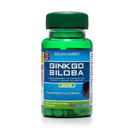 Holland & Barrett Ginkgo Biloba 60 mg 120 tabl.