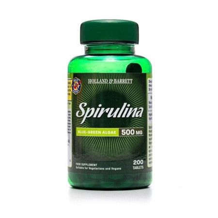 Holland & Barrett Spirulina 500 mg 200 tabl.