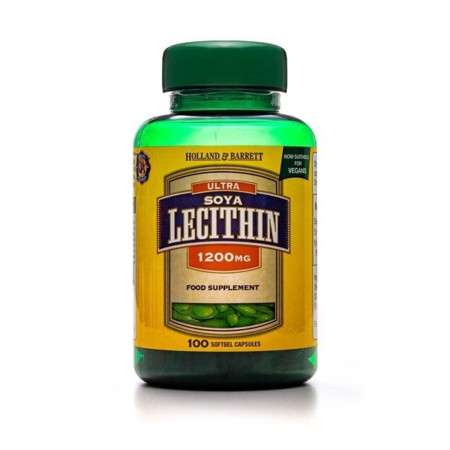 Holland & Barrett Ultra Lecytyna Sojowa 1200 mg 100 kaps.