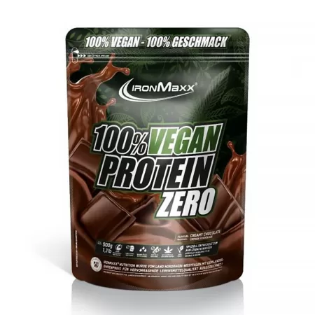 IronMaxx 100% Vegan Protein Zero 500g