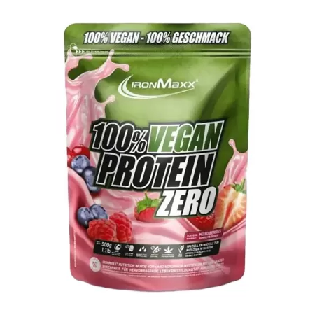 IronMaxx 100% Vegan Protein Zero 500g