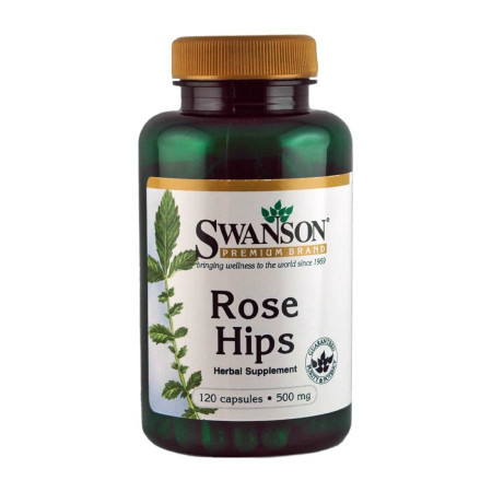 Swanson Rose Hips 500mg 120 kaps.