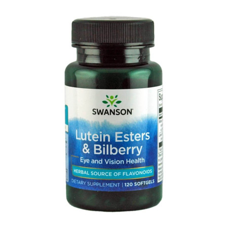 Swanson Lutein Esters & Bilberry 120 softgels