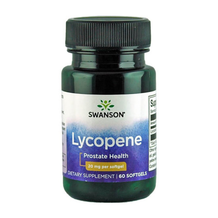 Swanson Lycopene 20mg 60 softgels