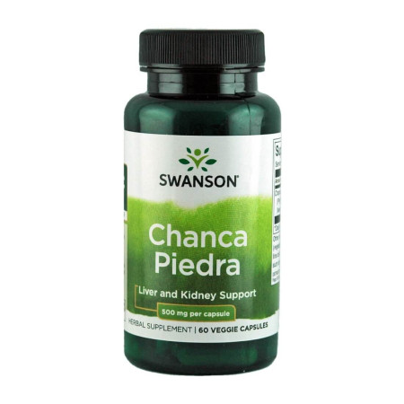 Swanson Chanca Piedra 500mg 60 vege kaps.