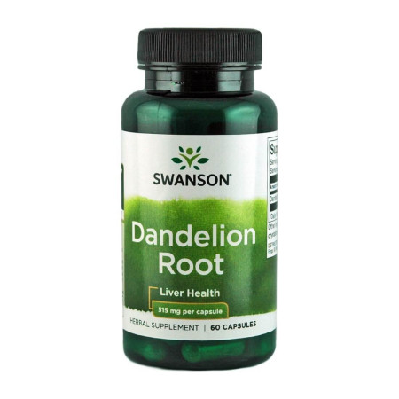 Swanson Dandelion Root 515mg 60 kaps.