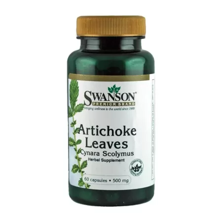 Swanson Artichoke Leaves 500mg 60 kaps.