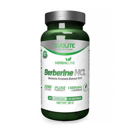 Evolite Berberine HCL 400mg 60 kaps.