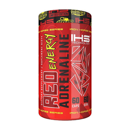 IHS Red Adrenaline Energy 60 kaps.