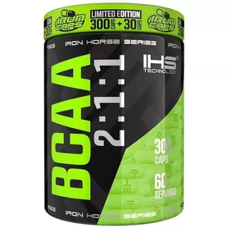 IHS BCAA 2:1:1 300 kaps. + 30 kaps. gratis