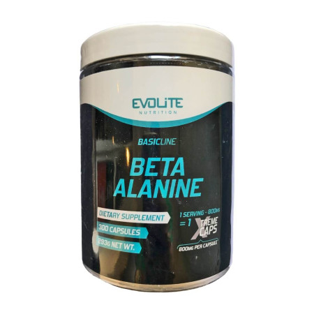 Evolite Beta Alanine 800mg Xtreme 300 kaps.