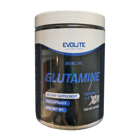 Evolite L-glutamine 1250mg Xtreme 300 kaps.