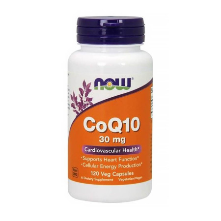 Now CoQ10 30mg 120 vege kaps.