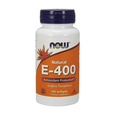 Now Vitamin E-400 268mg 100 softgels