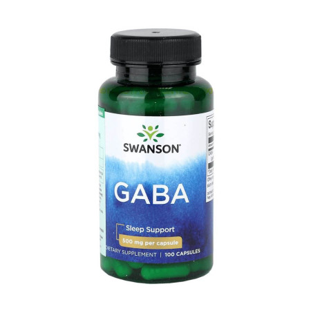 Swanson GABA 500mg 100 kaps.