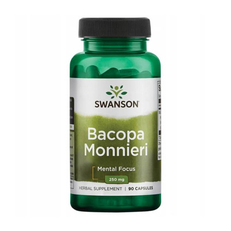 Swanson Bacopa Monnieri 250mg 90 kaps.