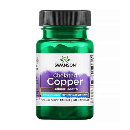 Swanson Albion Chelated Copper 60 kaps.