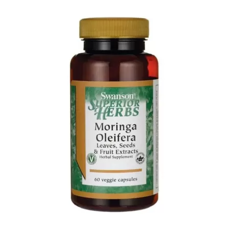 Swanson Moringa Oleifera 501mg 60 vege kaps.