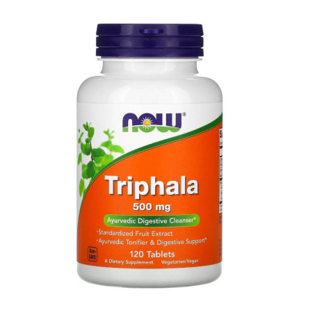 Now Triphala 500mg 120 tabl.